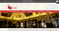 Desktop Screenshot of accademia-belcanto.com